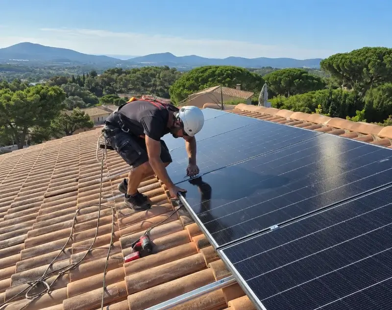 Installateur panneaux solaires Hounoux — pose photovoltaïque sur toiture